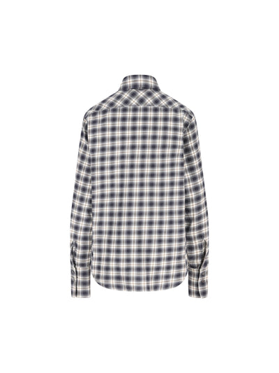 Camicia in cotone a quadri CAD5334 2793500 BARENA
