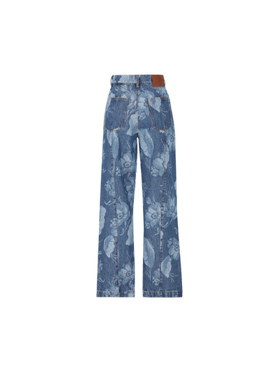 Jeans realizzati in cotone. FLP868 ASMDF1SAT FENDI