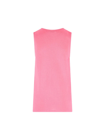 Top Smanicato in Seta e Cashmere MMV314 17I7F0AEJ MIU MIU