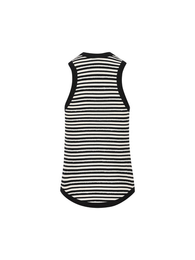 Canotta realizzata in cotone. 743660 Y37KT1095 SAINT LAURENT