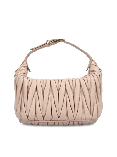 Pouch realizzata in pelle di agnello. 5BP100 AN88F0236 MIU MIU