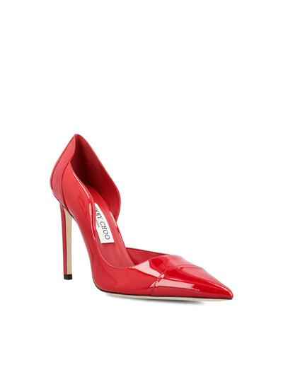 Mule realizzate in pelle verniciata. BRIGITTE 100 PATRUBYRED JIMMY CHOO