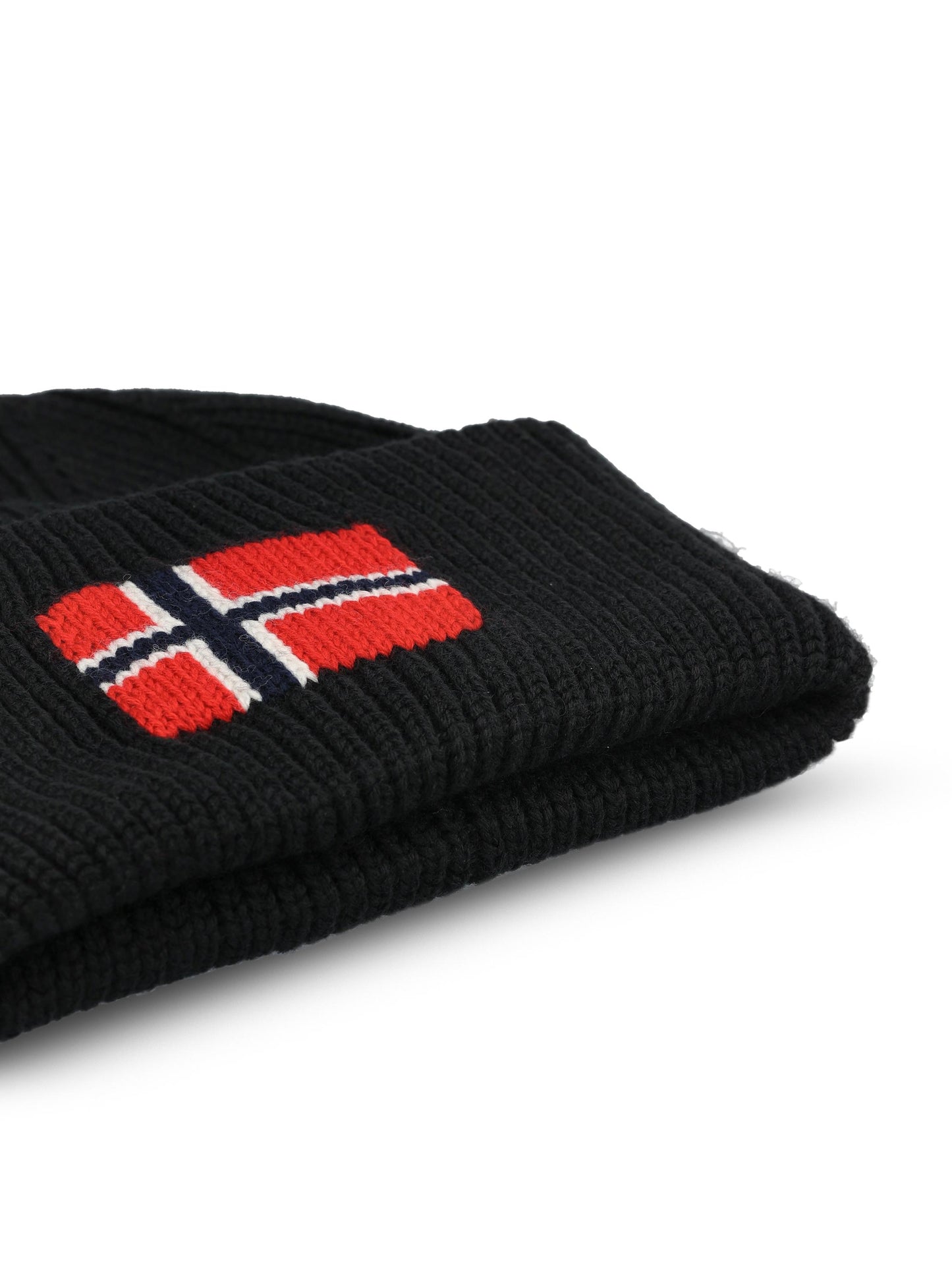 Berretto realizzato in lana e acrilico. NP0A893P9411 BLACK BEAUTY NAPAPIJRI