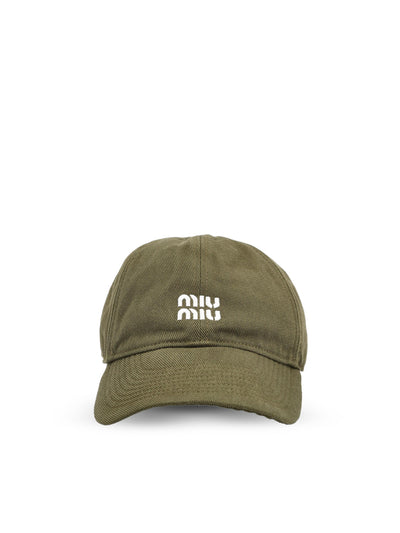 Cappello realizzato in cotone. 5HC369 2CR1F0L24 MIU MIU