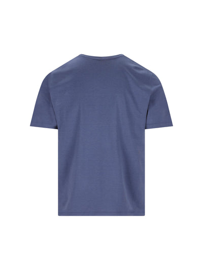 T-Shirt realizzata in seta e cotone. FAF6128 W366 LORO PIANA