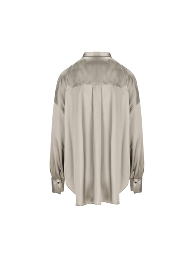 Camicia realizzata in seta. M0C59MY906 C9125 BRUNELLO CUCINELLI