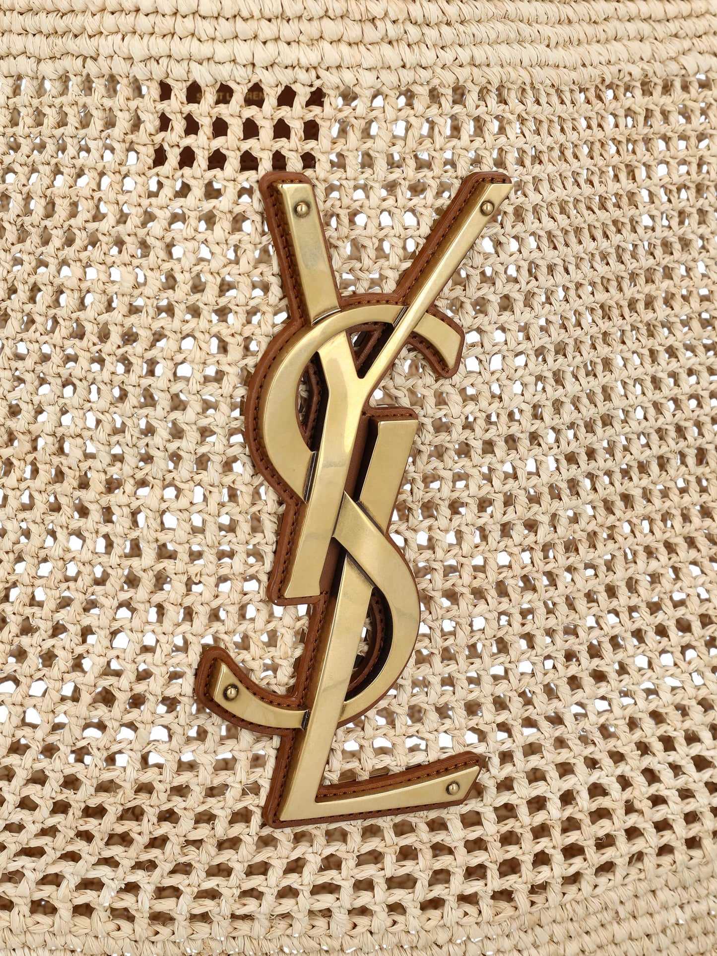 Borsa realizzata in rafia. 772191 GAAEK2063 SAINT LAURENT
