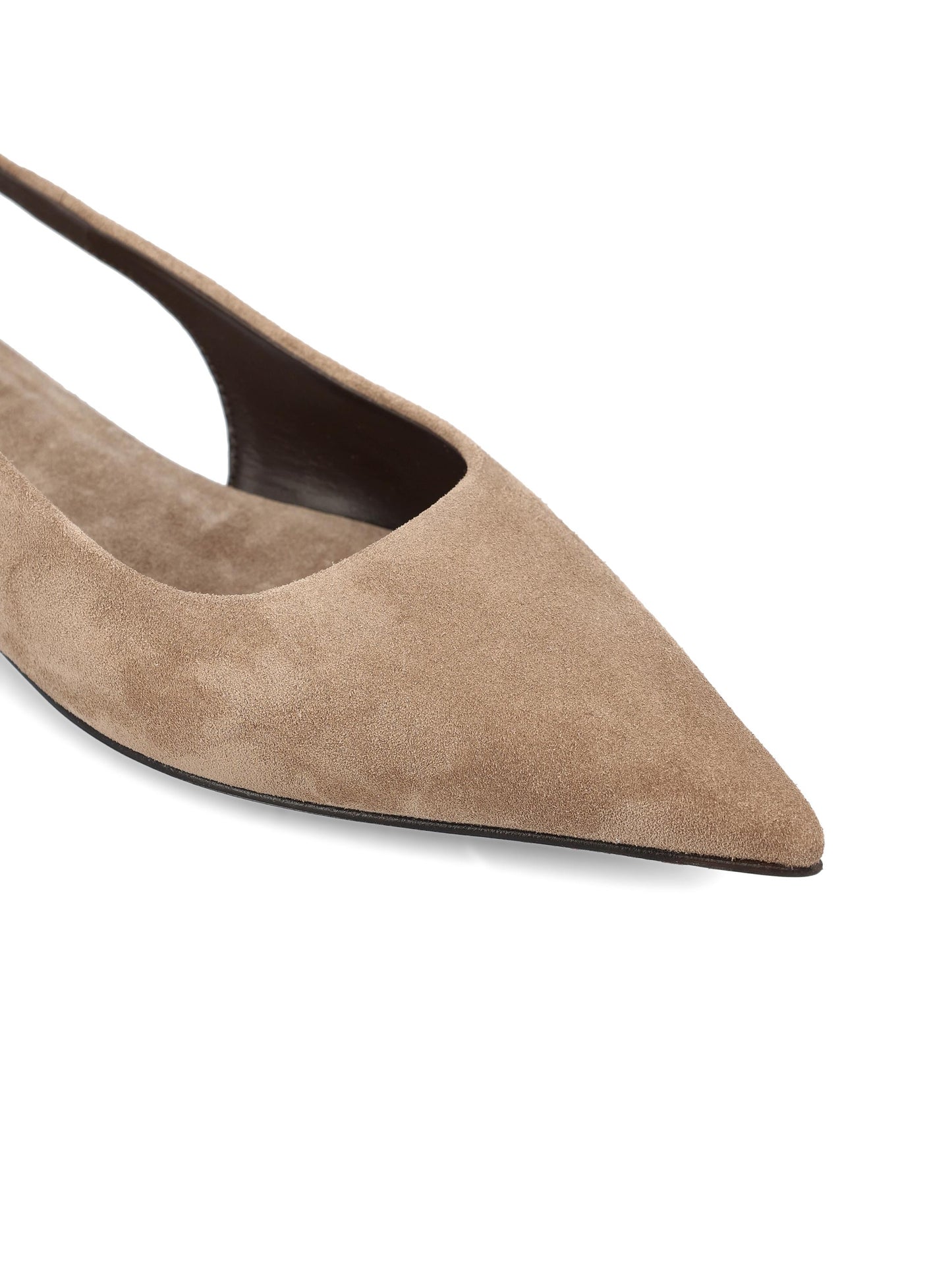 Flats Slingback realizzate in camoscio. MZSFC3178 C8849 BRUNELLO CUCINELLI