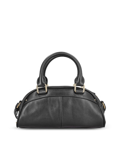 Borsa bowling Chloé piccola in pelle morbida CH26SS956Q86 001 CHLOE'