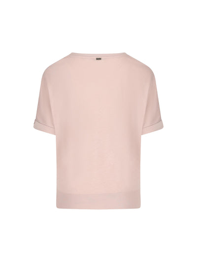 T-Shirt realizzata in cotone e poliestere. JG000312D 520564035 HERNO