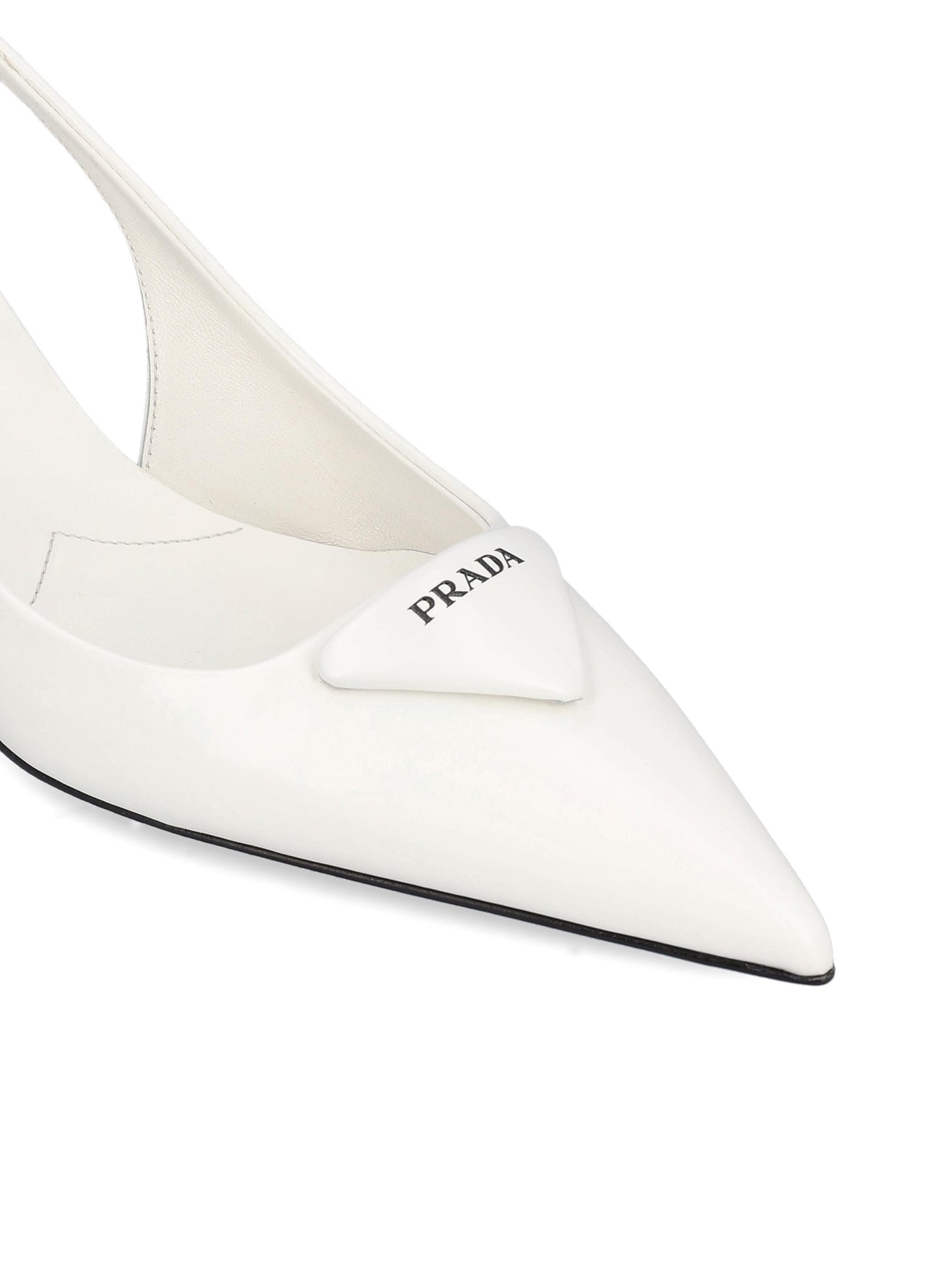 Décolleté slingback realizzate in pelle di vitello. 1I901M 055F0009 PRADA