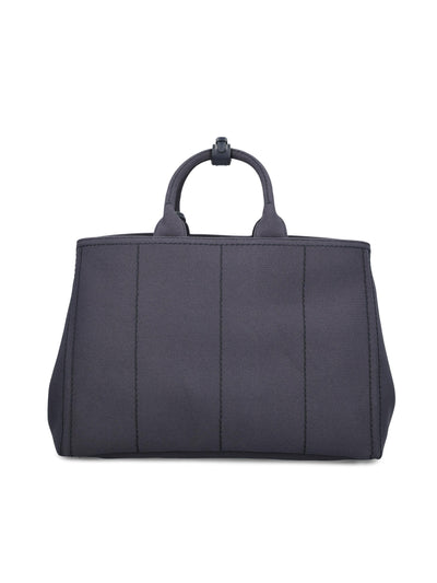 Borsa realizzata in cotone e lino. 2VG131 2CYAF0216 PRADA