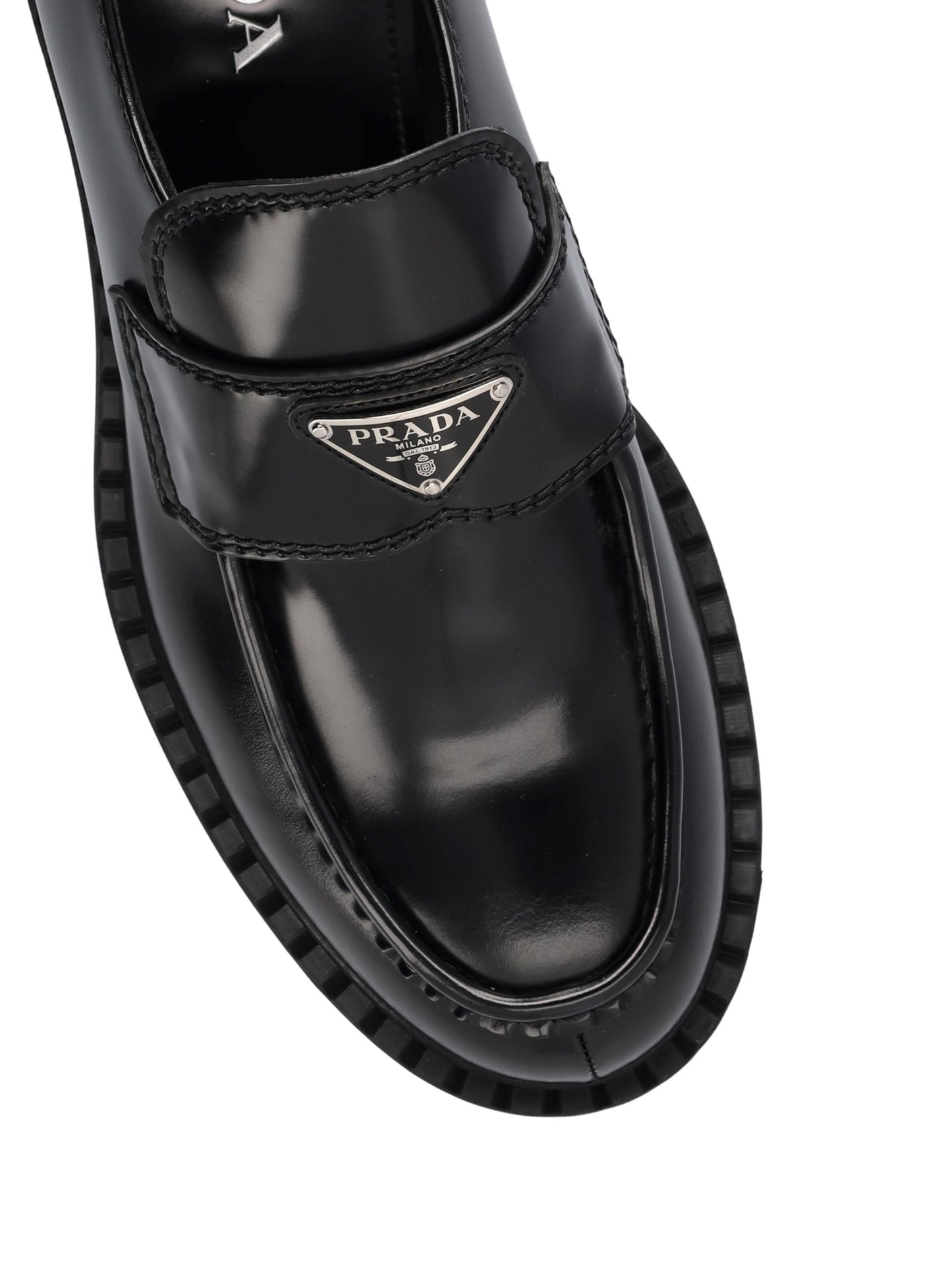 Mocassini in pelle. 2DE127 055F0002 PRADA