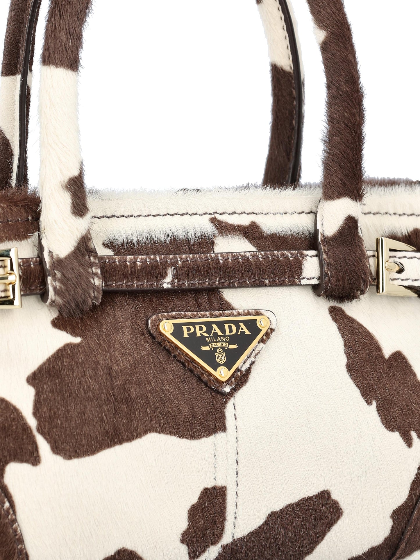 Borsa realizzata in pelle di vitello. 1BA486 2HIMF0G3N PRADA