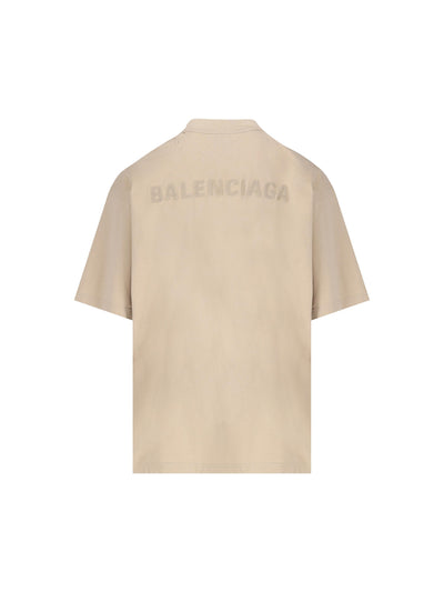 T-shirt in cotone 764235 TSVO99661 BALENCIAGA