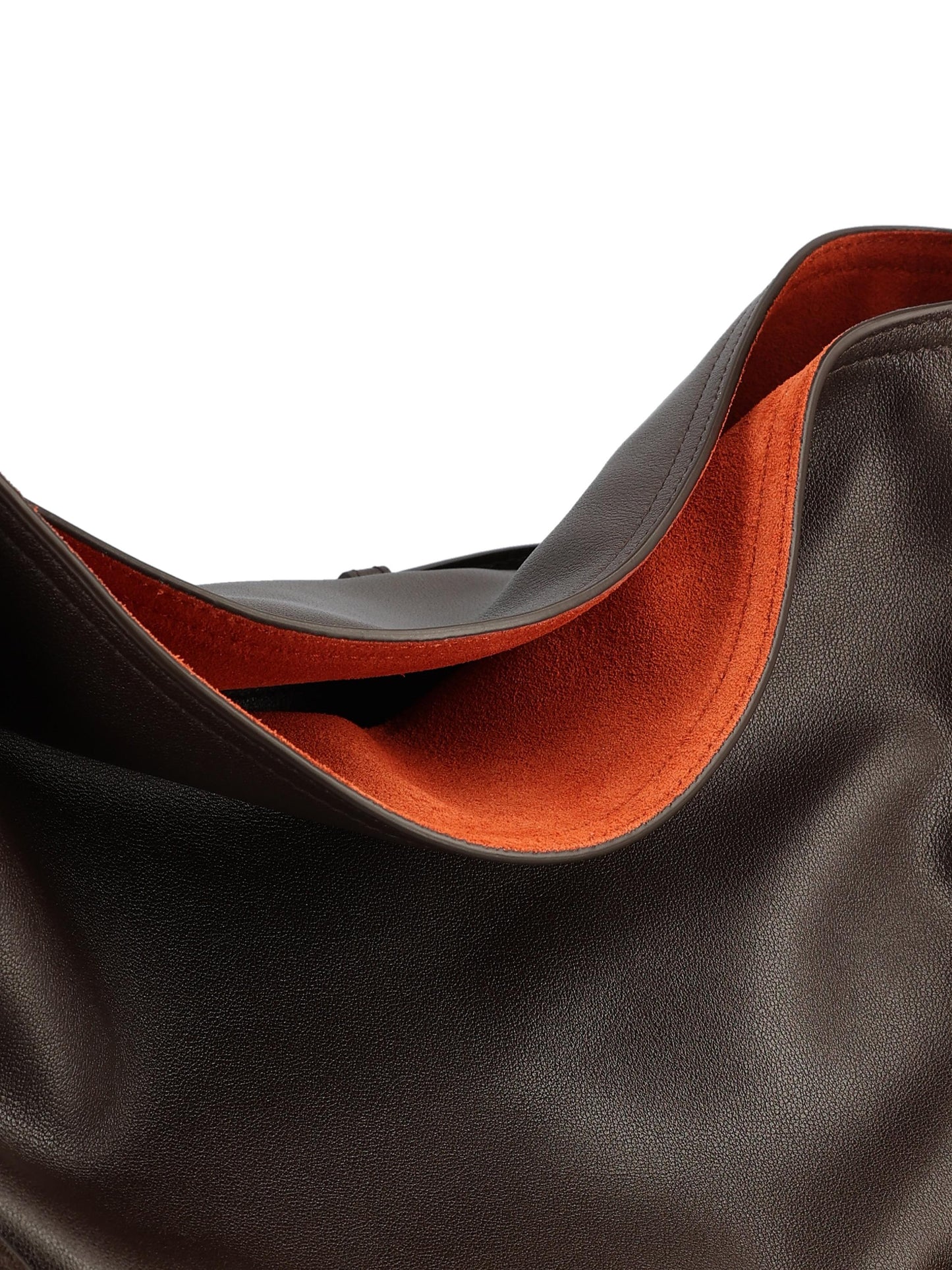 Borsa Voyou media in pelle lucida marrone BB5131B2AE 206 GIVENCHY