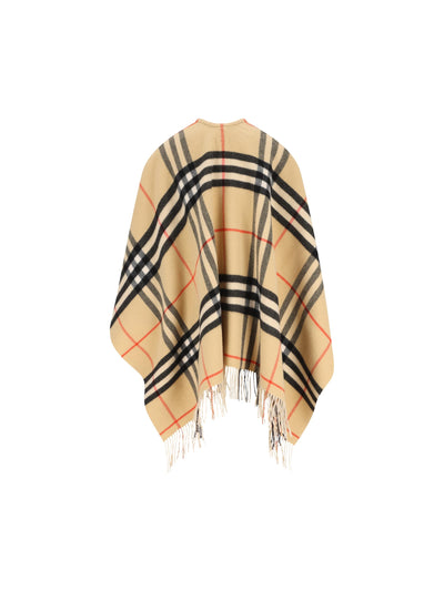 Mantella realizzata in lana e cashmere. 8117678 A2021 BURBERRY