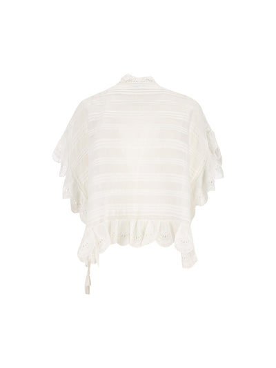Top realizzato in cotone. 26PHT0768FA-D1J05E 20WH ISABEL MARANT
