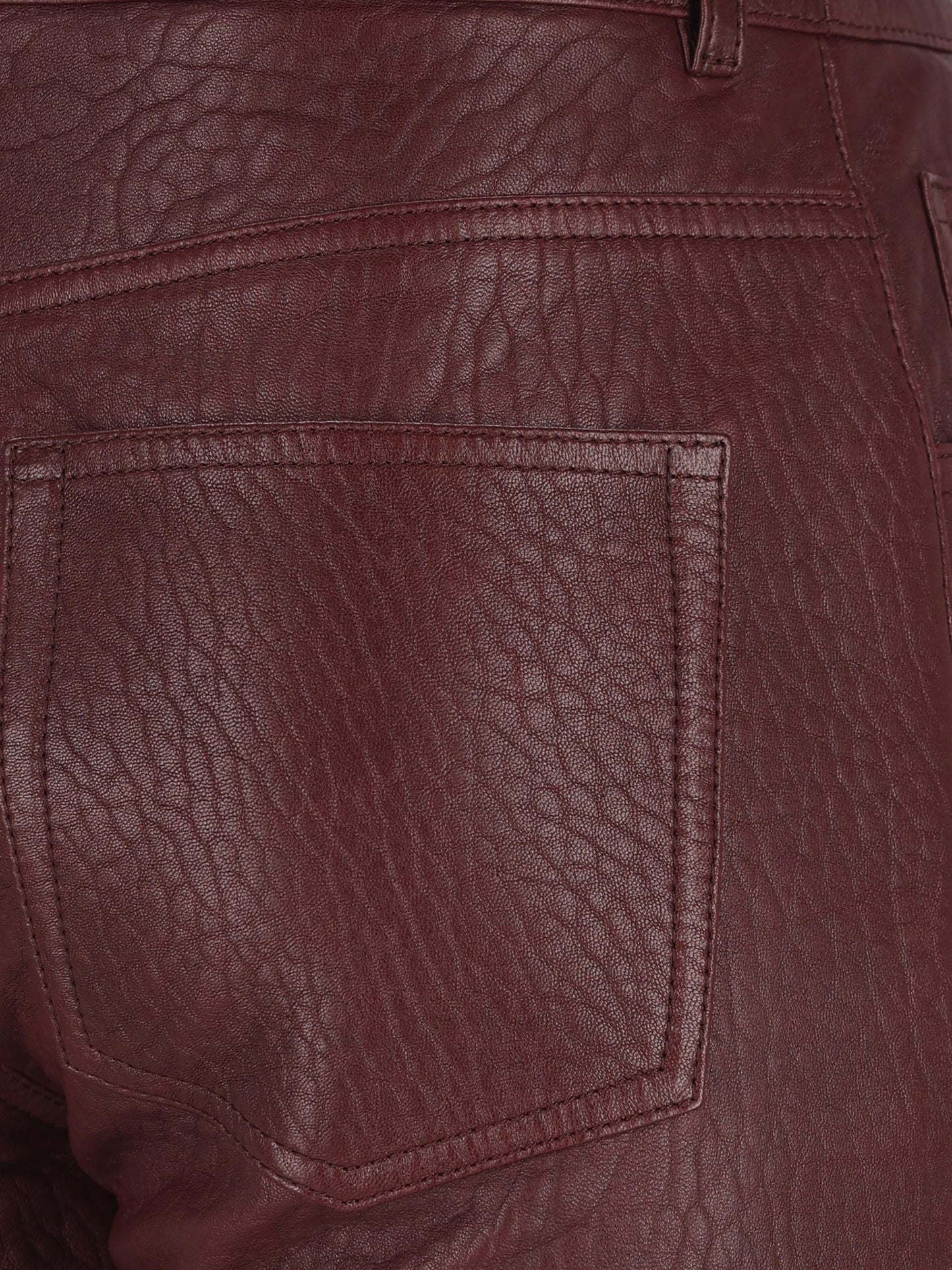 Pantaloni svasati in pelle di agnello. CH25WCP44217 55Y CHLOE'