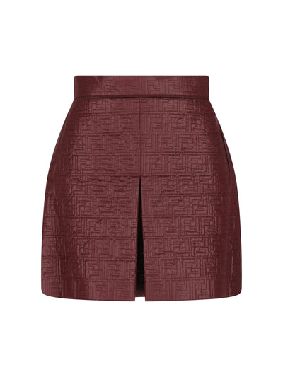 Gonna realizzata in nylon trapuntato. FAB407 AT9CF1UKF FENDI