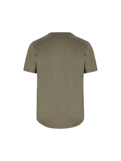 T-Shirt realizzata in seta e cotone. FAF6128 50S9 LORO PIANA