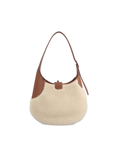 Borsa realizzata in cashmere e seta. FAO7429 B4N1 LORO PIANA