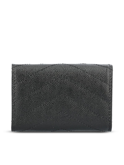 Portafoglio realizzato in pelle. 668274 BOWA11000 SAINT LAURENT