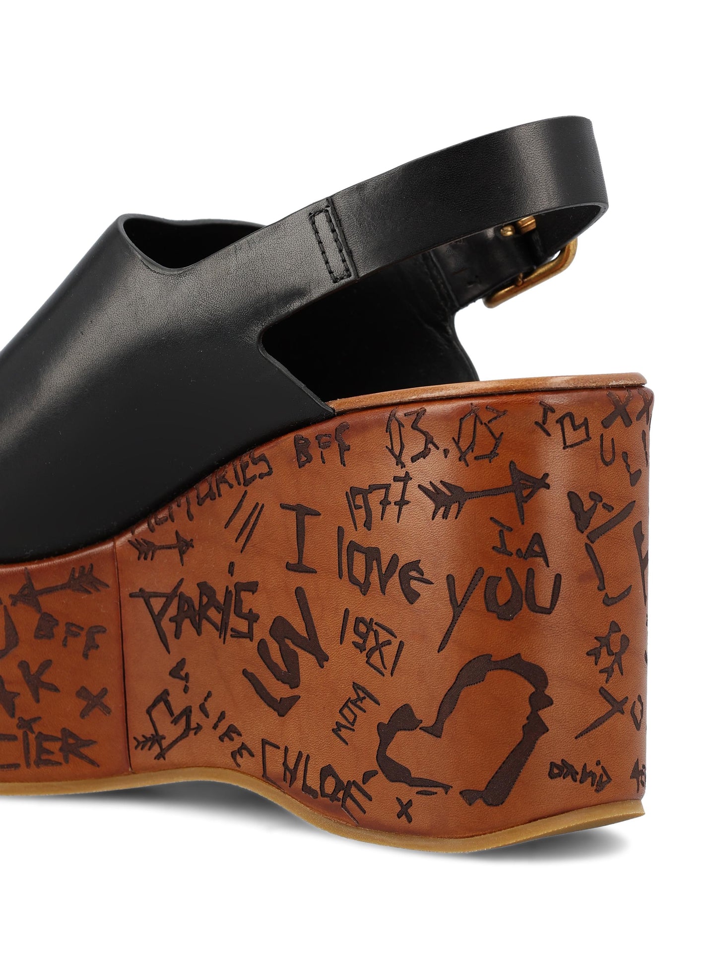 Sandali realizzati in pelle. CHC25U10GLU 001 CHLOE'