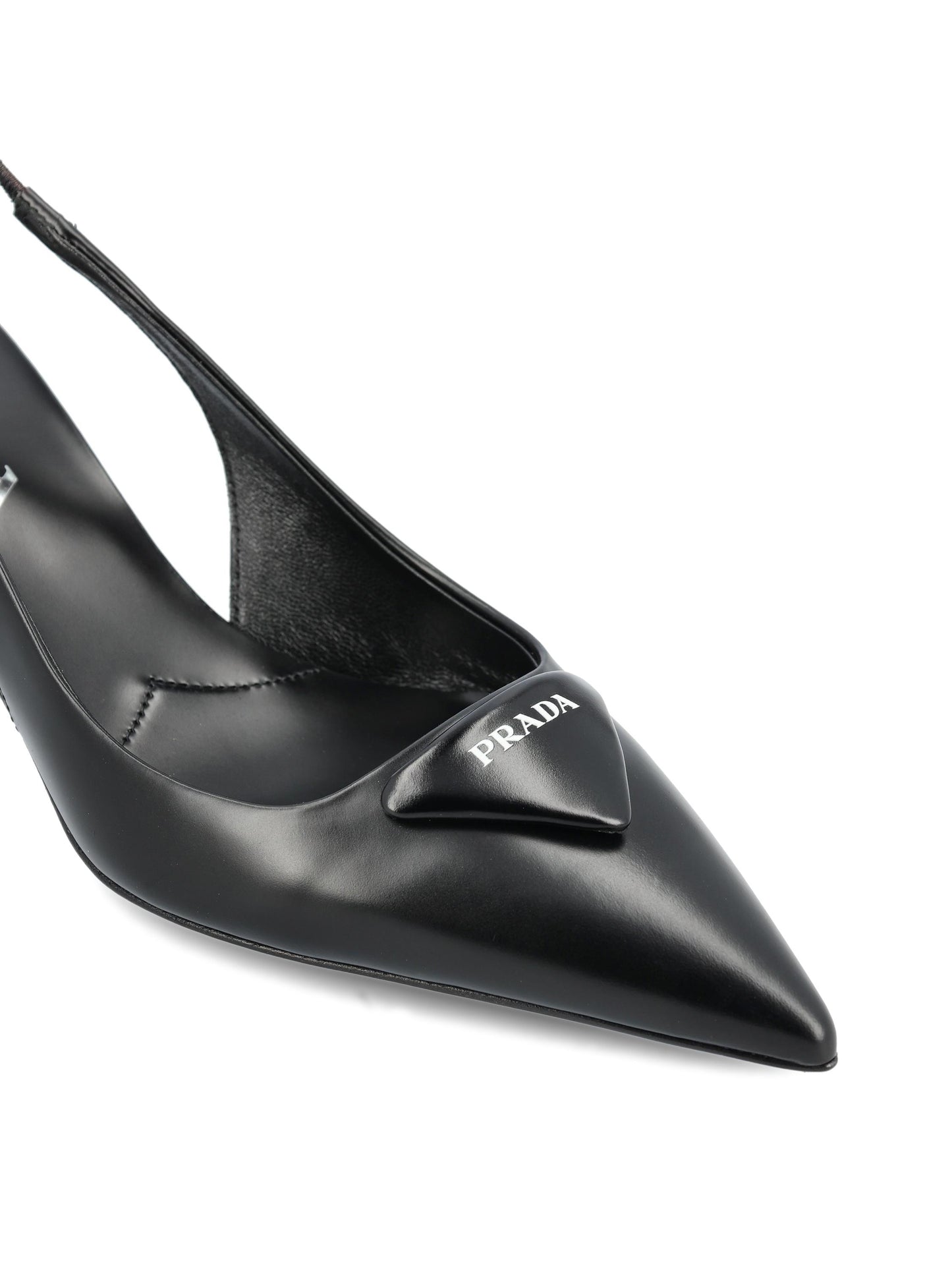 Décolleté slingback realizzate in pelle. 1I901M 055F0002 PRADA
