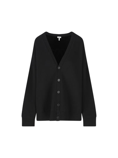 Cardigan realizzato in lana e viscosa. H526Y16KAP 1100 LOEWE