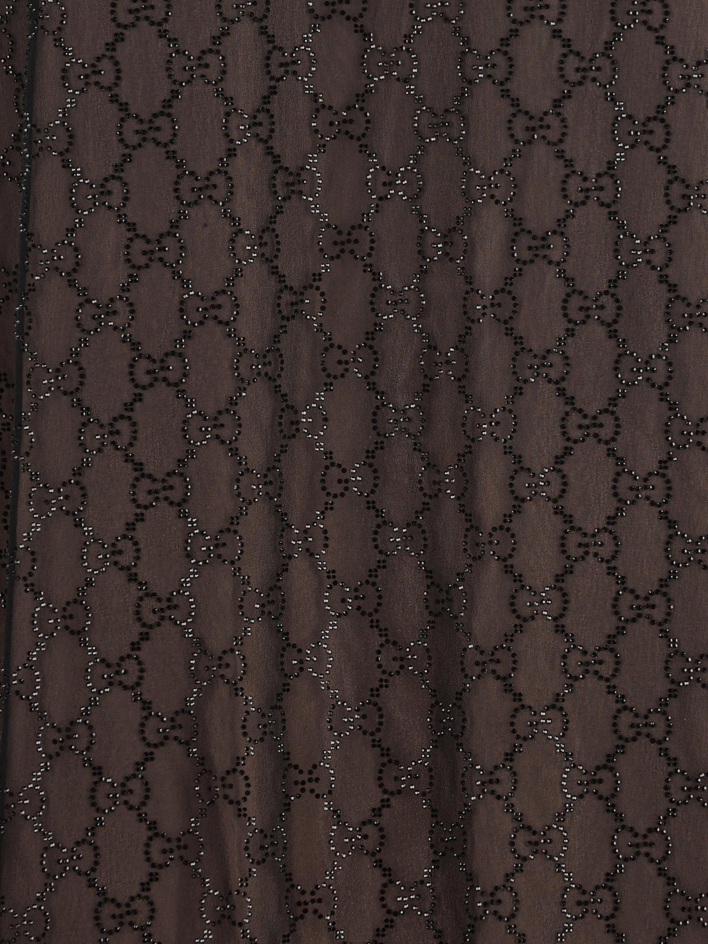 Abito lungo in seta con strass 835616 ZHS041043 GUCCI