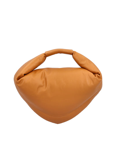 Tortellino Bag Midi in pelle. MDTB01 01CAMEL FEDERICO CINA