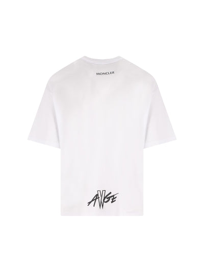 T-Shirt realizzata in cotone. M8C00002 89AYW001 MONCLER - ASAP ROCKY