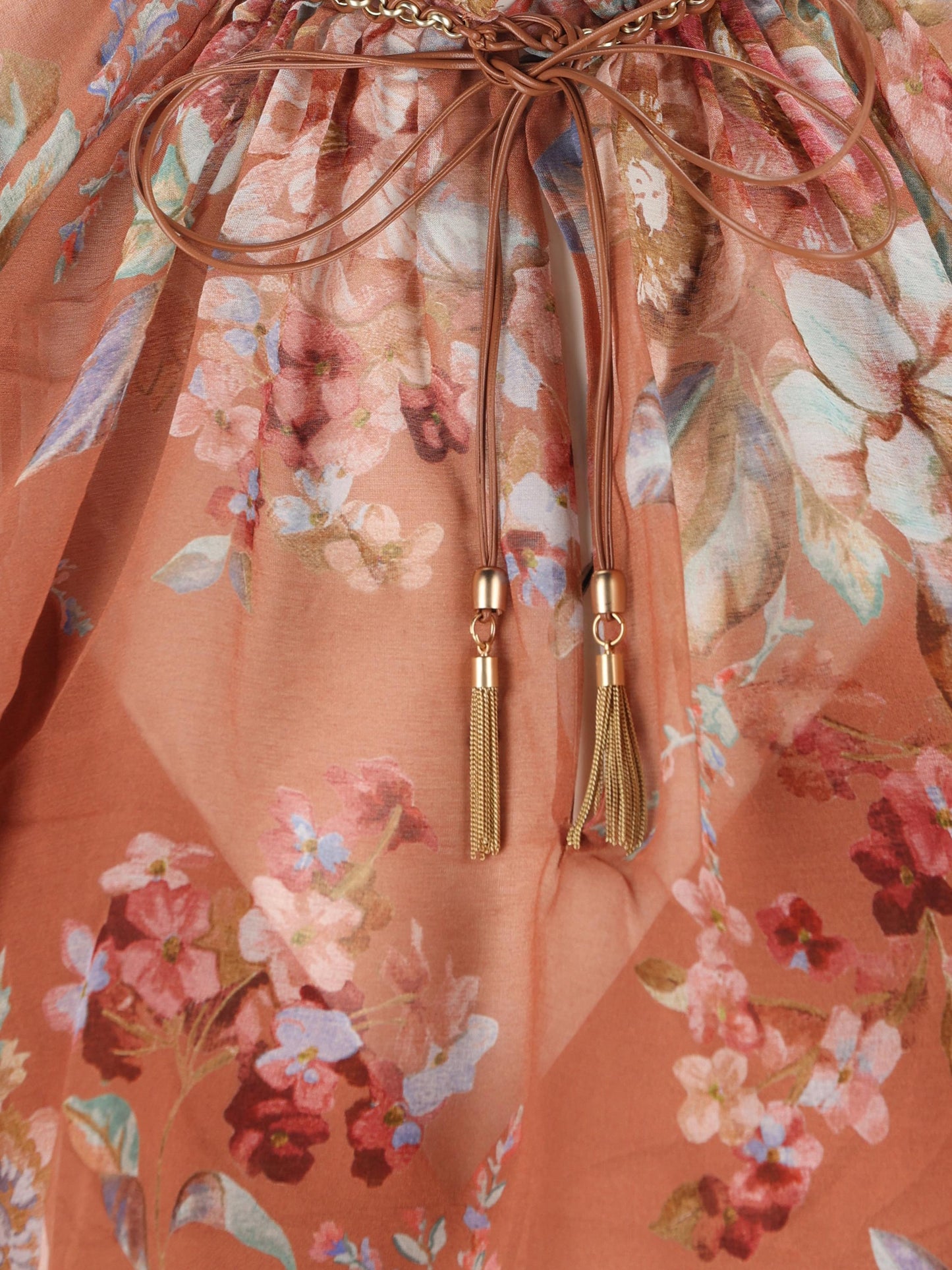 Blusa realizzata in cotone e seta. 5689TRS261 CNFL ZIMMERMANN