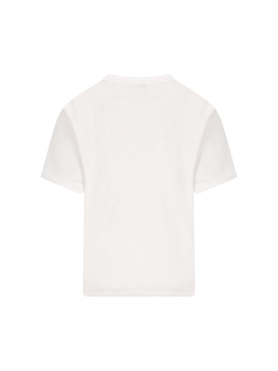 T-Shirt realizzata in jesey di cotone. 3569B 18QZF0009 PRADA