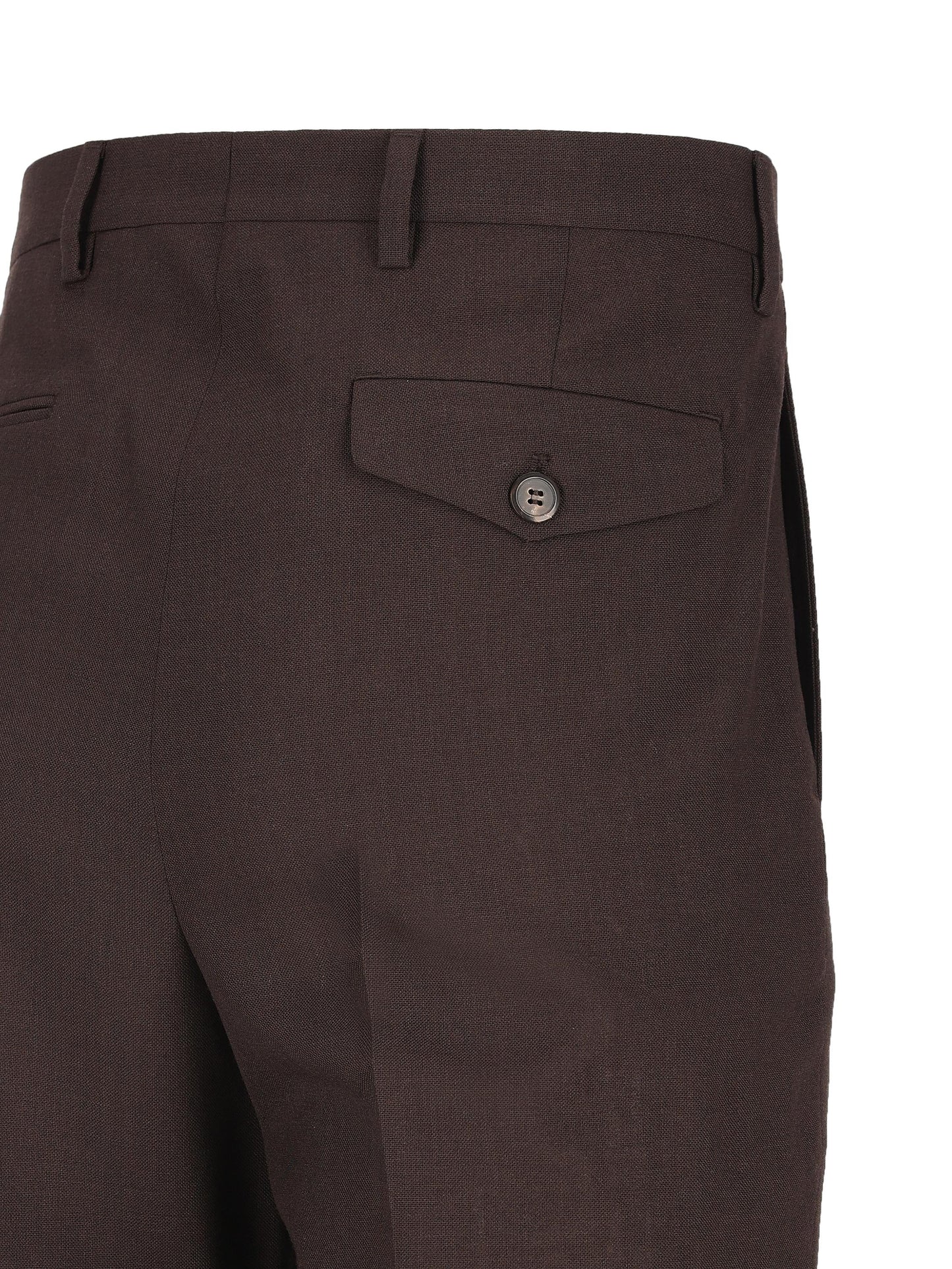 Pantaloni realizzati in lana vergine. UP0355 1W2GF0192 PRADA