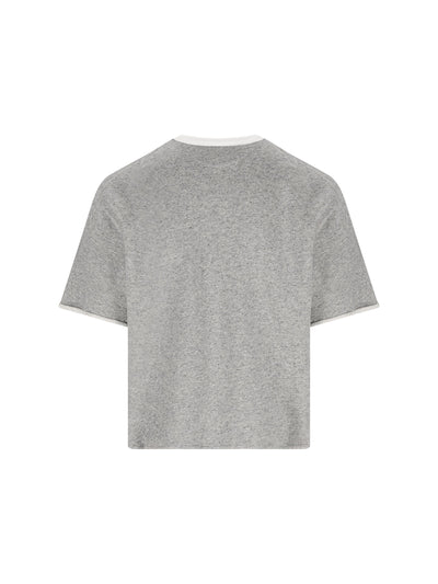 Maglia realizzata in cotone e lino. MR8313378G CDH41 BRUNELLO CUCINELLI