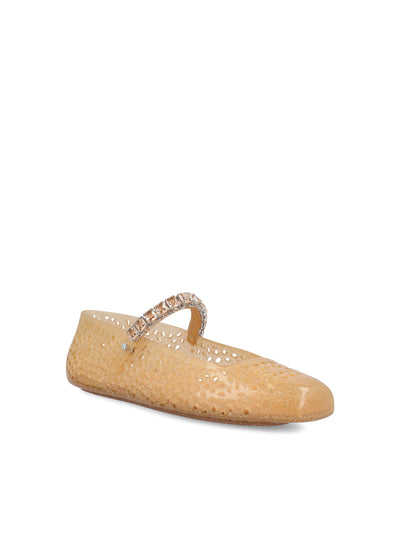 Ballerine in TPU. THE JELLY NTXLIGHT TOFFEE JIMMY CHOO