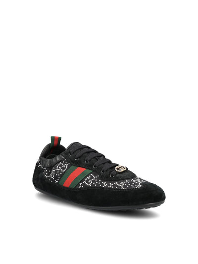 Sneakers realizzate in rete e pelle scamosciata. 859221 AAF3W1155 GUCCI