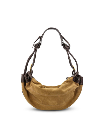 Borsa realizzata in pelle di vitello scamosciata. 26EPP0501FA-D2C09M 50TA ISABEL MARANT
