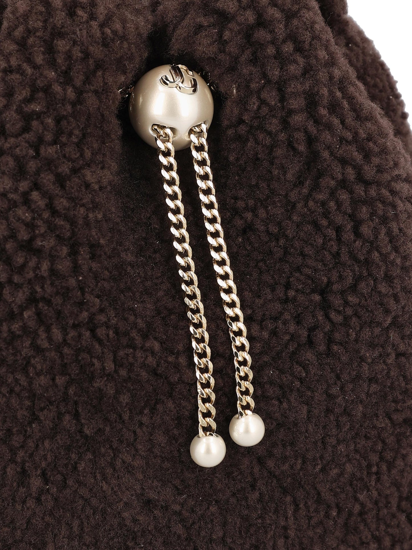 Borsa Bon Bon BON BON XYHCHOCOLATE/LIGHT GOLD JIMMY CHOO