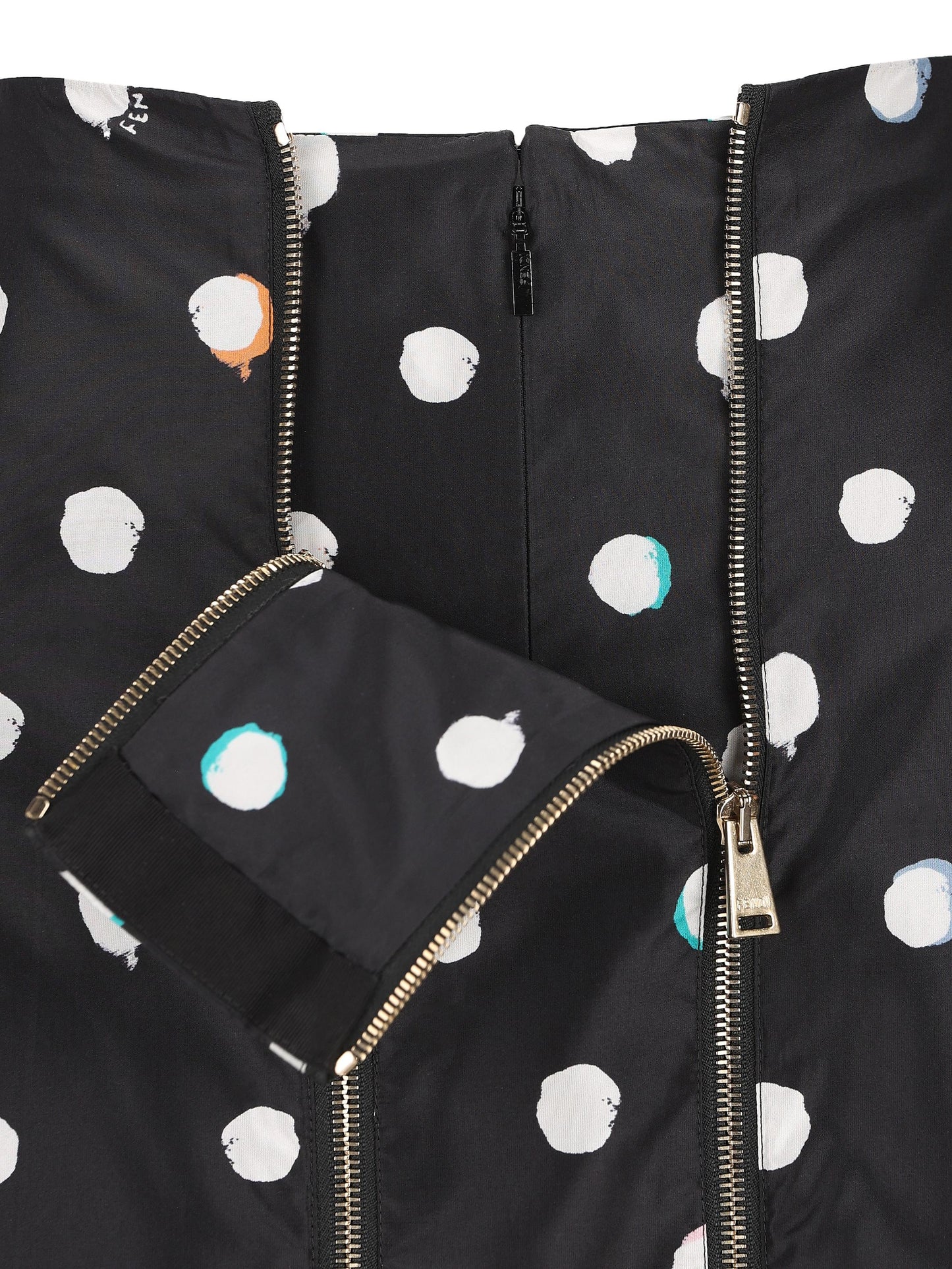 Gonna realizzata in taffetà FQ7715 AVJQF0GME FENDI