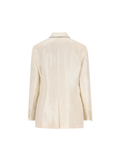 Giacca realizzata in lino. ML5967091 C729 BRUNELLO CUCINELLI