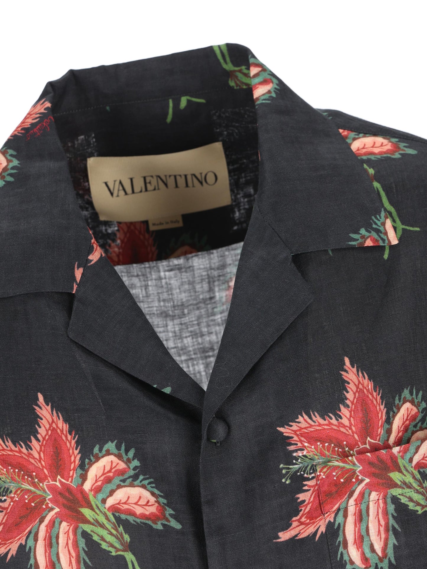 Camicia realizzata in lino. 8V3AAN11BA7 D5Y VALENTINO GARAVANI