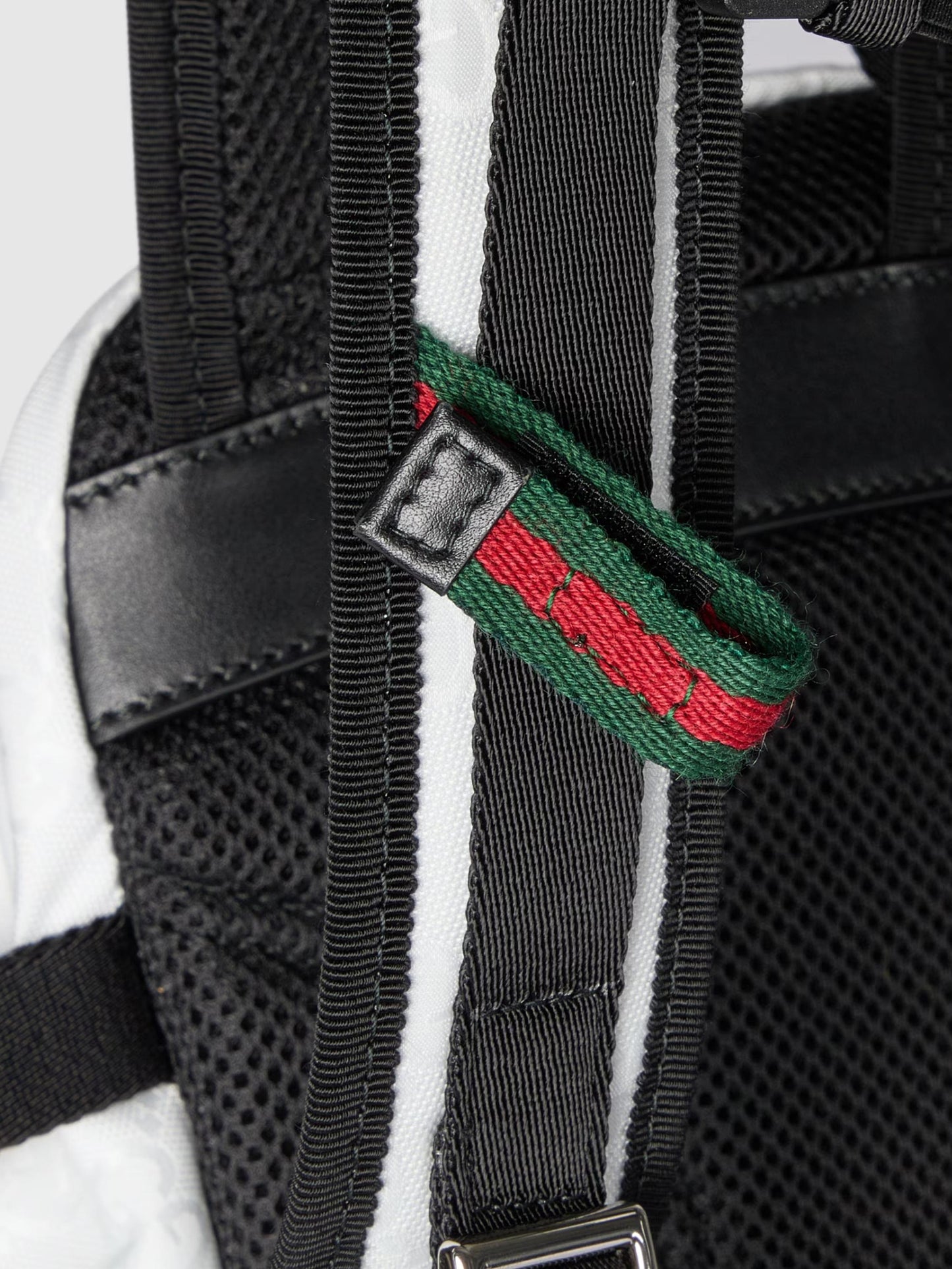 Zaino Piccolo in Nylon GG Jacquard Bianco 834477 FAEPA9041 GUCCI