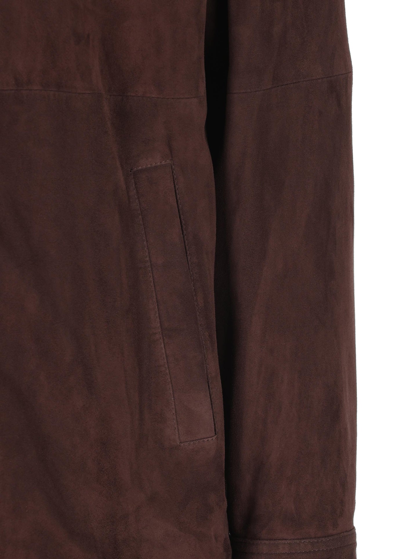 Giacca realizzata in pelle scamosciata. PL000135U 181368800 HERNO