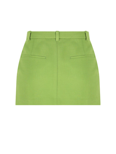 Minigonna realizzata in viscosa. MG2573 18FQF0089 MIU MIU