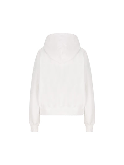 Felpa con cappuccio ricamata in jersey di cotone. 787274 XJG469692 GUCCI