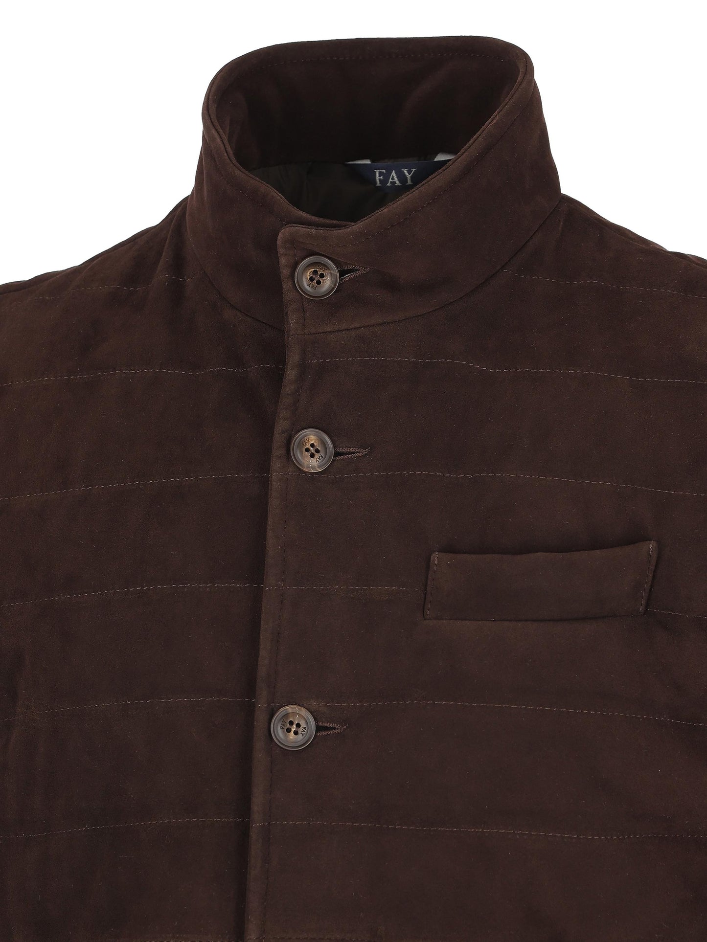 Gilet realizzato in pelle ovina. NAM20510020XQH S802 FAY