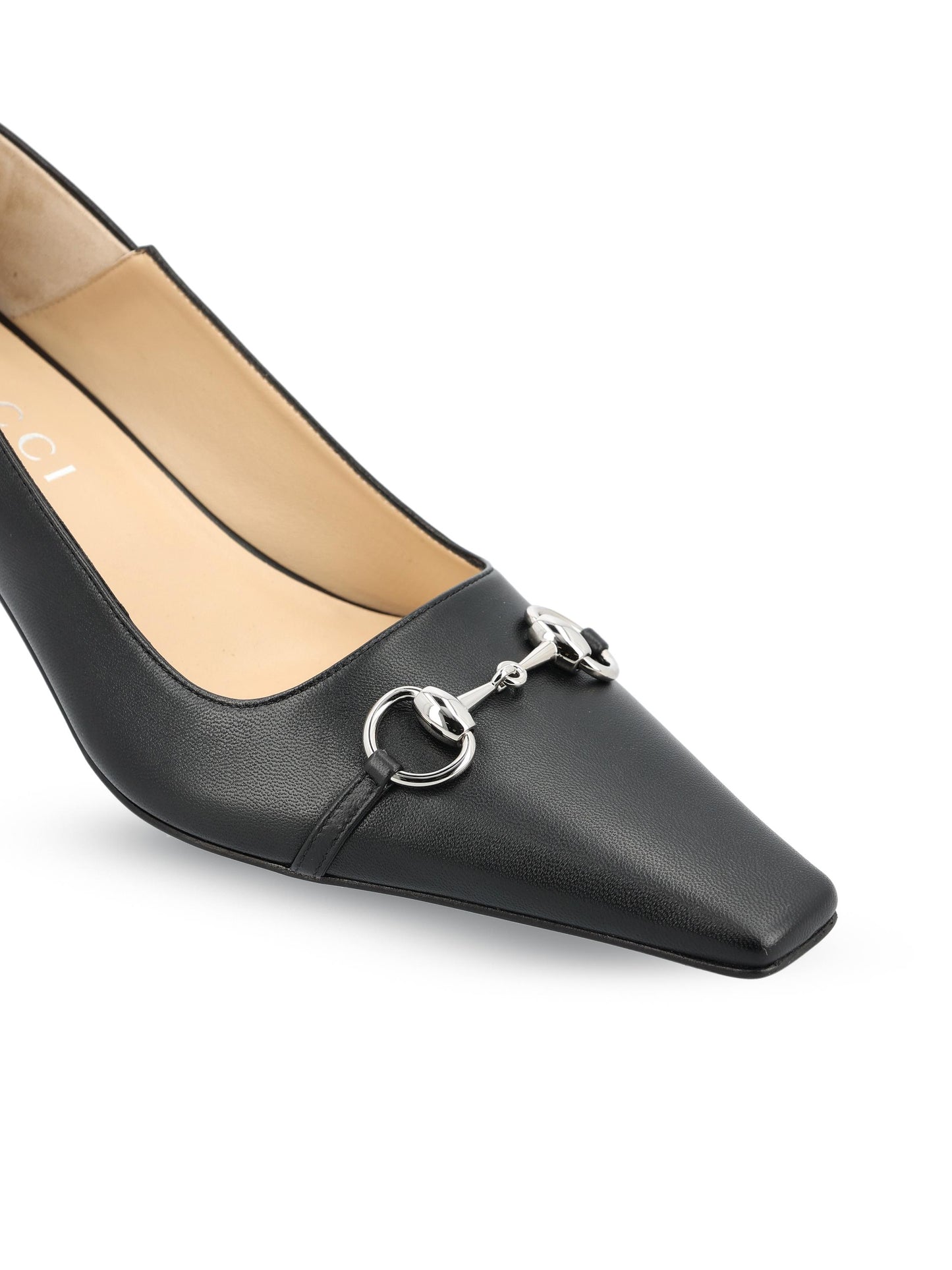 Décolleté Vittoria in pelle. 862776 BKO001000 GUCCI